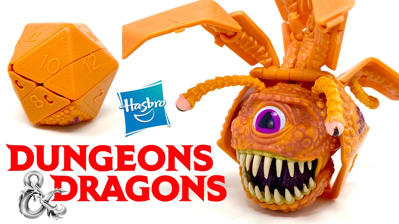 Dungeons & Dragons DICELINGS Transforming BEHOLDER Review YouTube