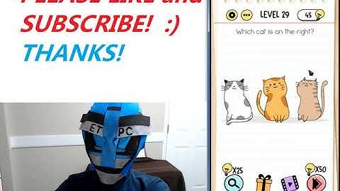 BRAIN TEST LEVEL 29 WALKTHROUGH WITH ANSWERS