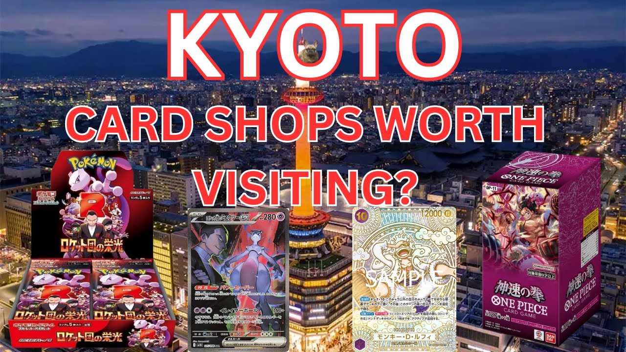 KYOTO CARD SHOPS! ARE THEY WORTH VISITING?
