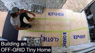 Building Foundations for OFF-GRID Tiny Home | Inc Floor Plan | Ep 2