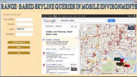 Final Year Projects  | Range-Based Skyline Queries in Mobile Environments