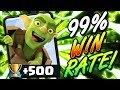 99% WIN RATE LADDER BAIT DECK!! +500 TROPHIES IN ONE HOUR!