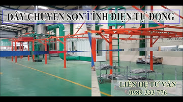 Giới thiệu dây chuyền sơn tĩnh điện tự động kiểu 1
