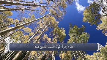 تمام نام های الله نیکو هستند  آیه 8 سوره طه