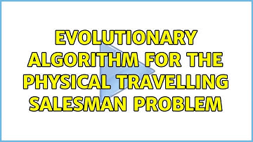 Evolutionary algorithm for the Physical Travelling Salesman Problem