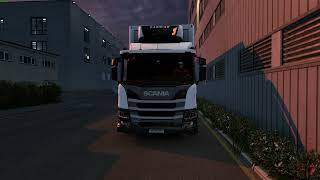 Euro Truck Simulator 2 - Bern - Ženeva s Scania P220 Day Cab