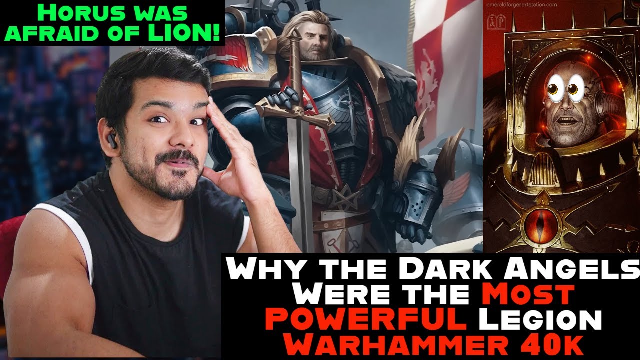 Why the Dark Angels Were the Most POWERFUL Legion | Warhammer 40k Lore