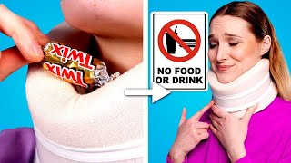 Awesome Ways To Sneak Food Into Hospital || Funny Sneaking Ideas & Edible DIY Hacks by Hungry Panda