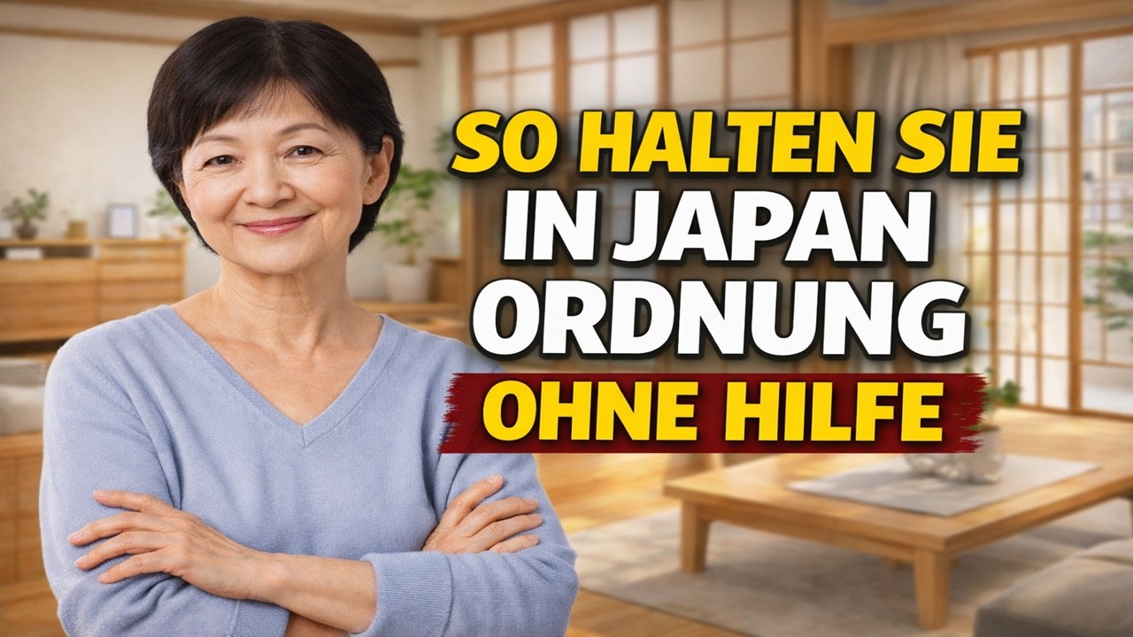 8 UNSICHTBARE Gewohnheiten japanischer Frauen, um ihr HAUS ohne HILFE zu ordnen