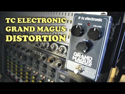 Педаль эффектов для электогитары TC Electronic Grand Magus Distortion