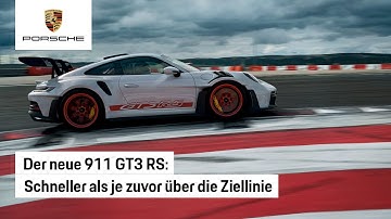 Der neue 911 GT3 RS. Ein echter Athlet.