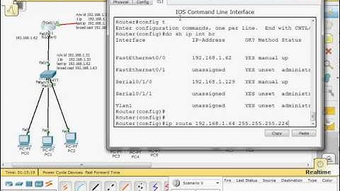 A miner project on Static Routing With Subnetting | introduction - lab practices