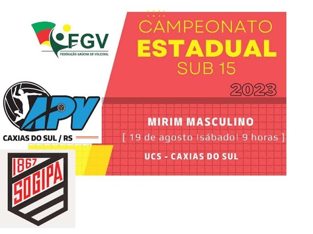 Sogipa garante vaga na Superliga Masculina de Vôlei