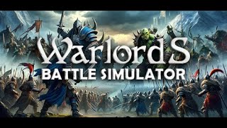 Warlords Battle Simulator | Demo gameplay | A mix of Roguelike, Autobattler, and Deckbuilder