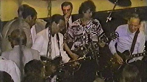 Les Paul's 72nd Birthday Party-rare footage ft. Je...