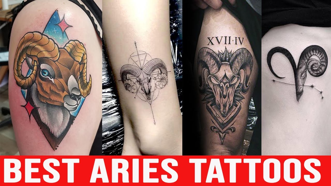 Aries Png Transparent Images - Tribal Aries Tattoo Designs, Png Download ,  Transparent Png Image - PNGitem