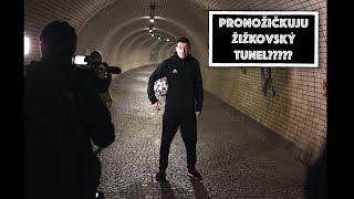 Challenge pronožičkování Žižkovského tunelu!