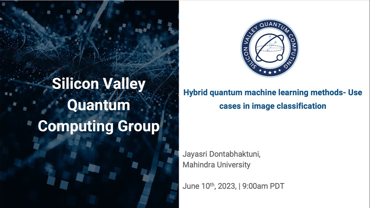 Hybrid quantum machine learning methods- Use cases in image ...