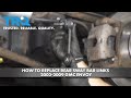 How to Replace Rear Sway Bar Links 2002-09 GMC Envoy