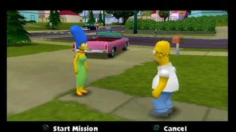 The Simpsons Hit & Run: 100% - 01 - Level 1, Part 1