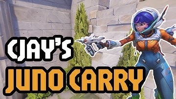 How Cjay Dominated on Juno in OWCS - The Best Juno Player in North America