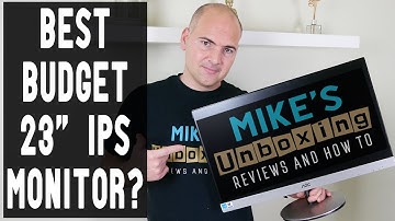 BESTE WAARDE IPS 1080p 23-inch monitor AOC I2369Vm Unboxing & eerste blik