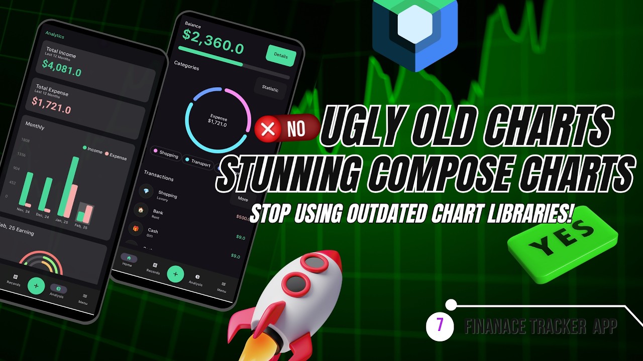 Compose Chart 🚀 Final Part | Create Visually Stunning Charts with Jetpack Compose for ...