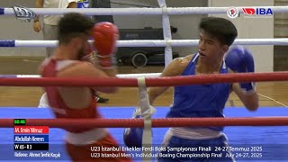 65Kilo Muhammed Emi̇n Yilmaz - Abdullah Kerem