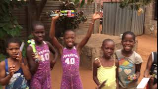 A big "Thank You Myles" message from Zimbabwe!