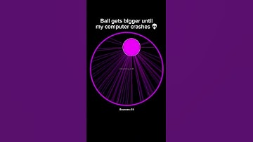 Will the Ball crash my PC? #satisfying #viral #simulation