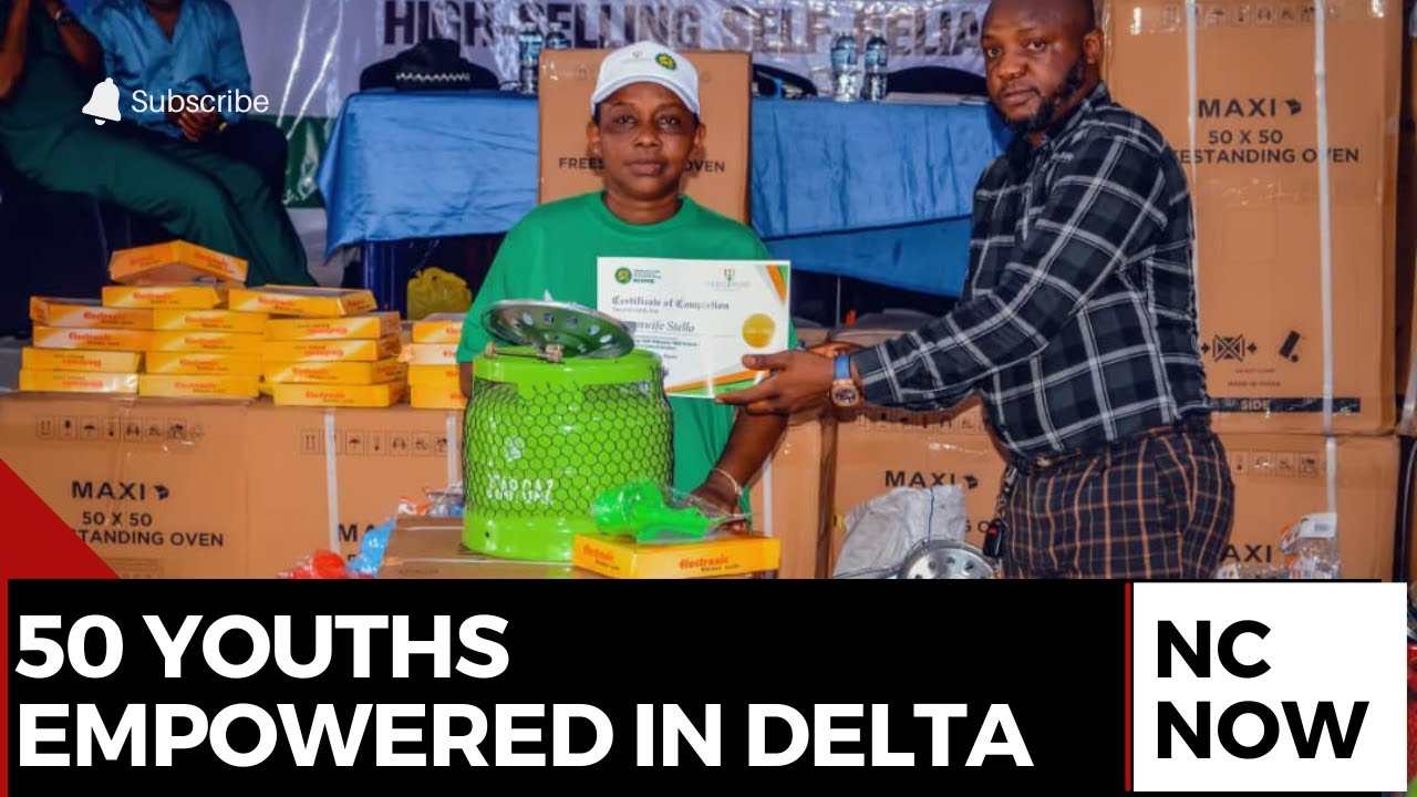 50 Delta Youths Receive Starter Packs After Baking and Confectionery Training