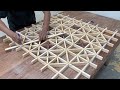 Woodworking Project - The Carpenters Skill In Woodworking Has Created Great And Classy Table