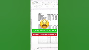 Восстанавливаем несохраненные таблицы в Excel🔥 #эксель #эксельобучение #excel
