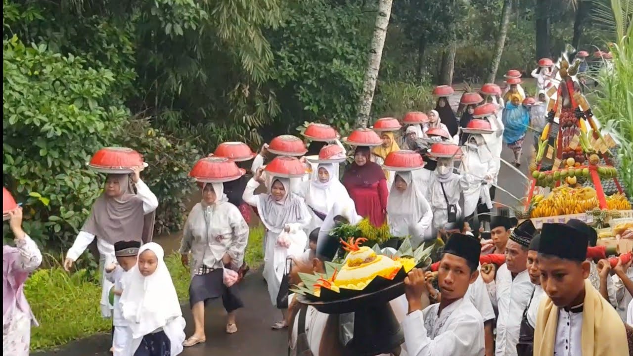 Kirab Pesajik Acara Maulid Jama'ah Yayasan Syaikh Abdurrahman Kotaraja Lombok timur