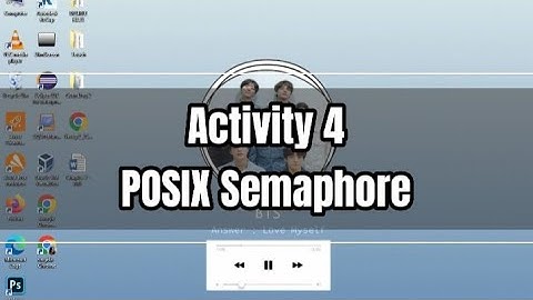 Activity 4 - POSIX Semaphore | Clark, Angela S. & Organiza, Florlyn S.