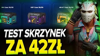 TEST WSZYSTKICH SKRZYNEK ZA 42ZŁ NA CSGOSKINS!