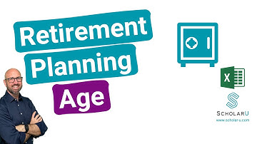 Retirement Planning Model using Spreadsheets - Part 3: Retirement Age