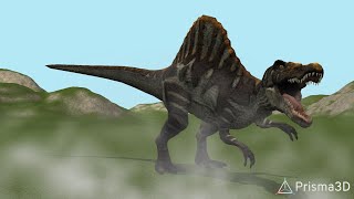 Spinosaurus from unity asset store test animation 