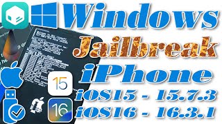 วิธีเจลเบรค | วินโดวส์ | Jailbreak iPhone iOS15 - iOS16.5 | Windows | USB | palera1n | palen1x |