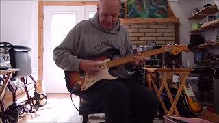 Demo Of A 1974 Ibanez Model 2375 Sunburst Strat