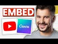 How To Embed YouTube Video In Canva (2026 Guide)