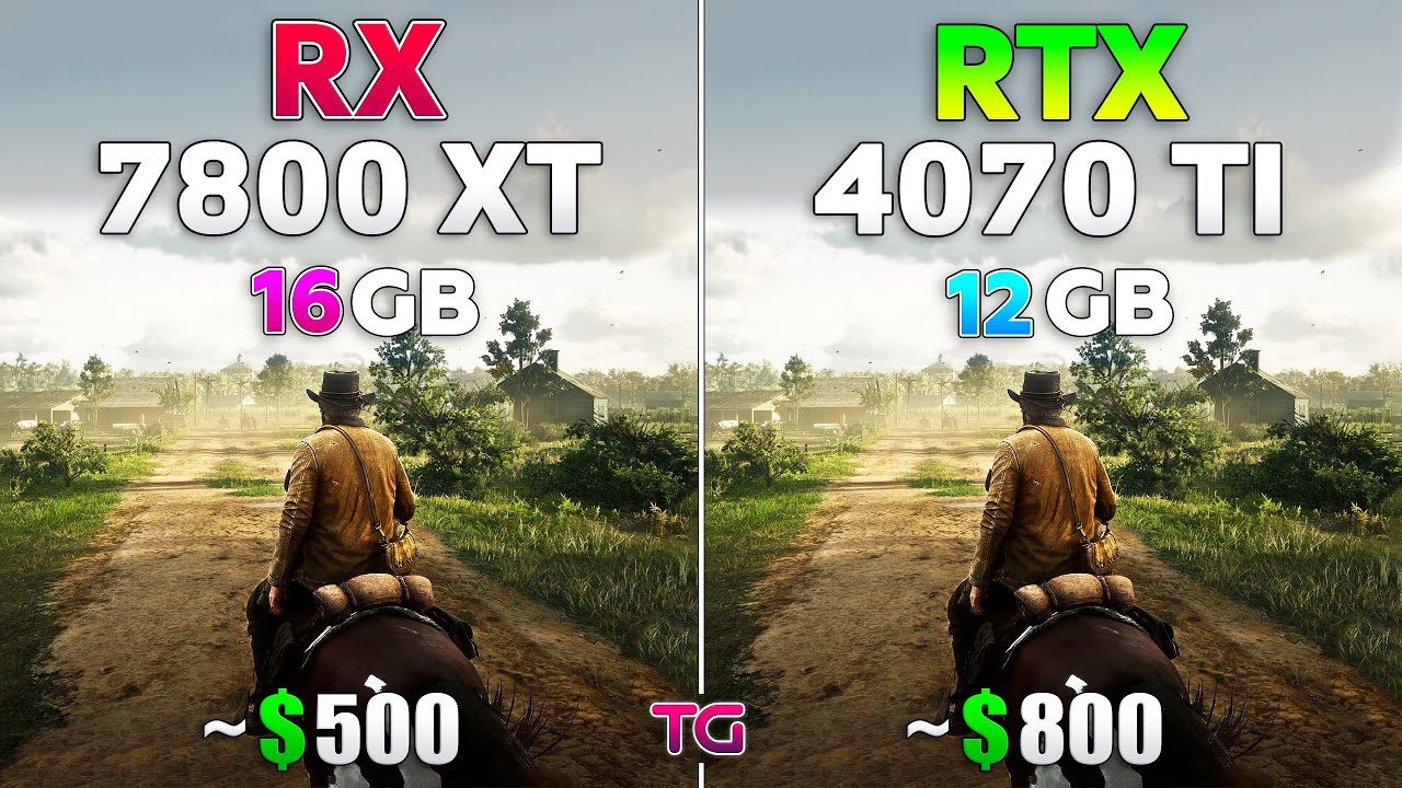 HUB] Radeon RX 7800 XT vs. GeForce RTX 4070, 45 Game Benchmark @ 1080p,  1440p & 4K : r/hardware