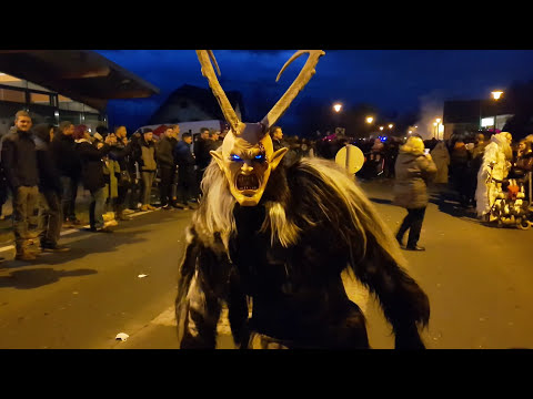 Krampus koşusu 2023: Perchten'in korkunç geleneği