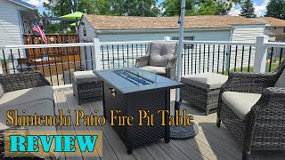 Shintenchi 45 Inch Propane Fire Pit Table Review - Is It Worth Buying