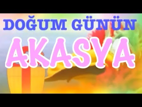 İyi ki Doğdun AKASYA :)  2. KOMİK DOĞUM GÜNÜ VİDEOSU Made in Turkey :) 🎂 *ABİDİN KUKLA*