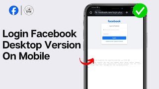 How to Login Facebook Desktop Version On Mobile 2024 (EASY GUIDE)