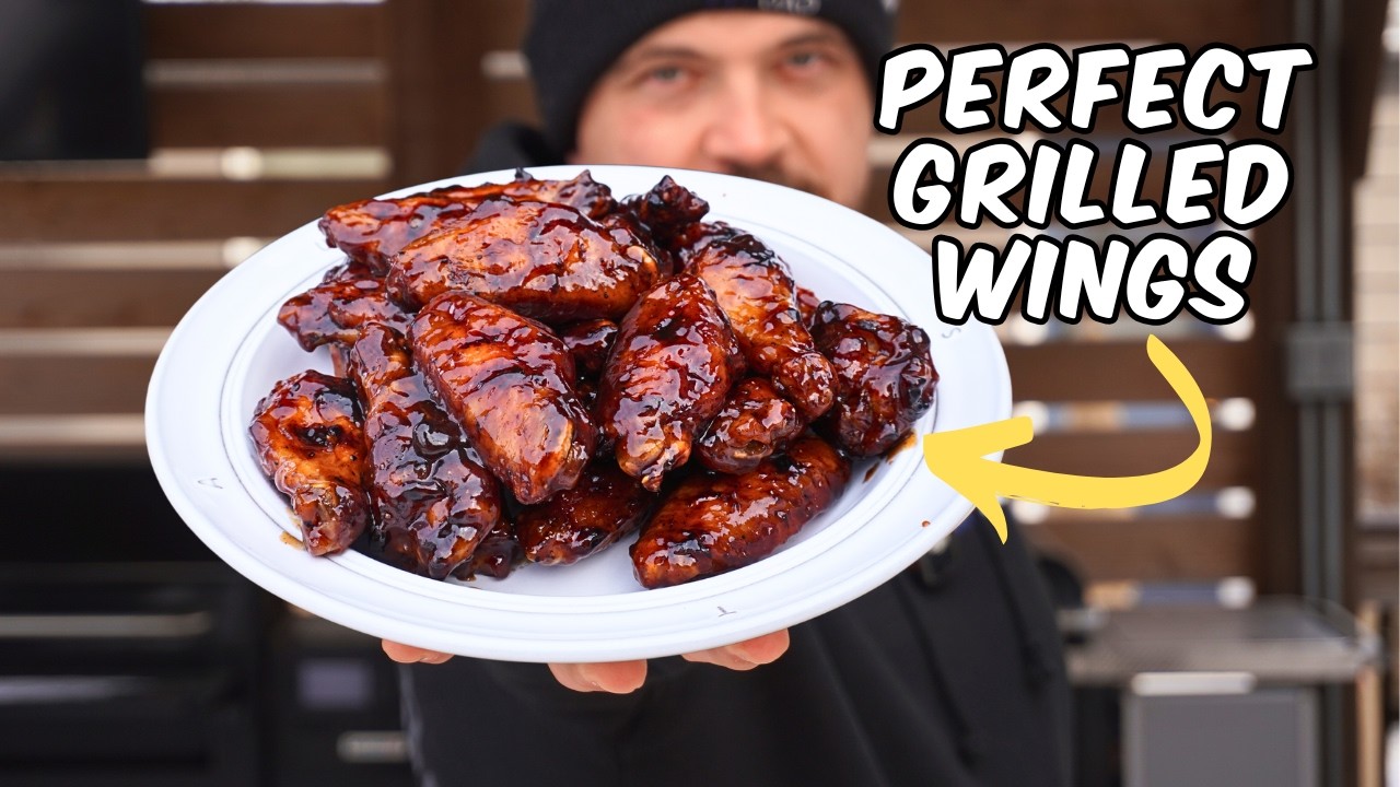 How To Grill The Perfect Chicken Wing - YouTube