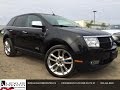 Pre Owned Black 2010 Lincoln MKX AWD Walk Around Review | Whitecourt Alberta