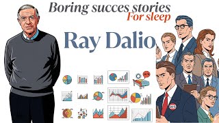 Calming Success Stories For Sleep | Ray Dalio's Framework for Life & Markets Rain Background [2025]