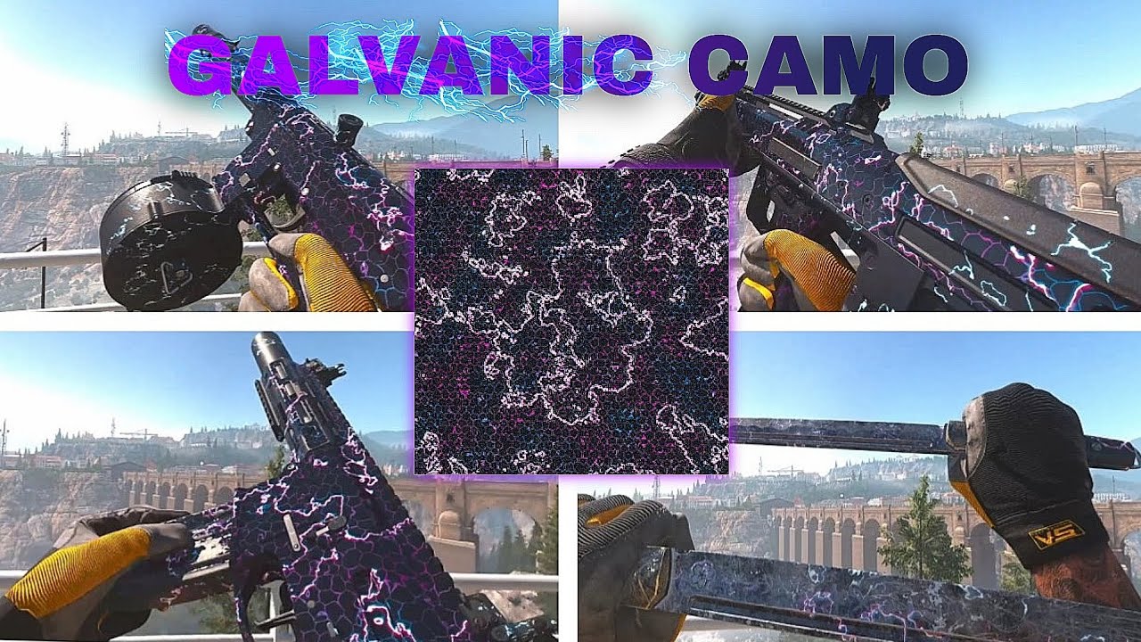 All Weapons in MWII with Galvanic Camo YouTube